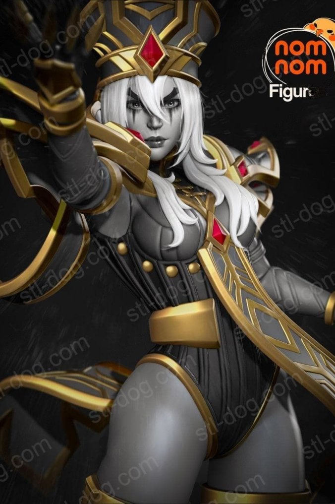 炉石传说 审讯官怀特迈恩 3D打印图纸